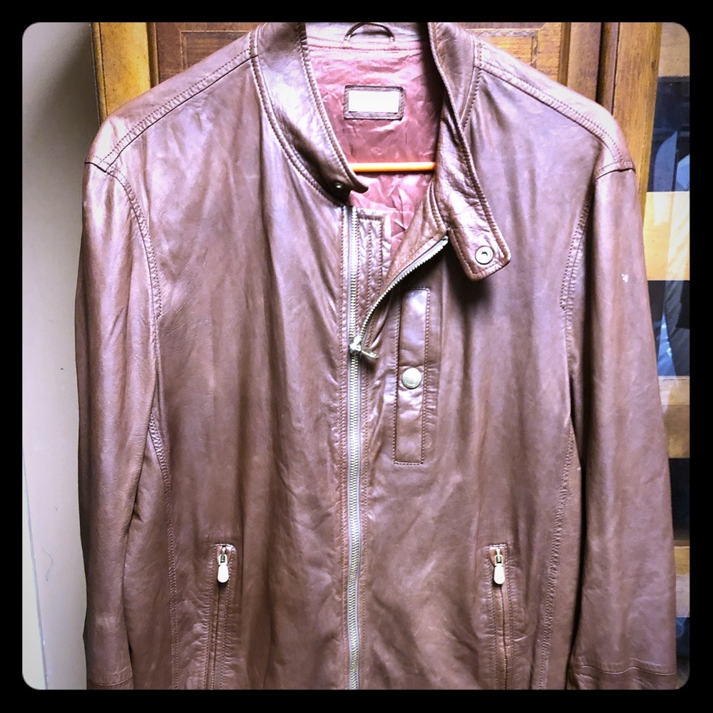 Brand new never worn leather jacket